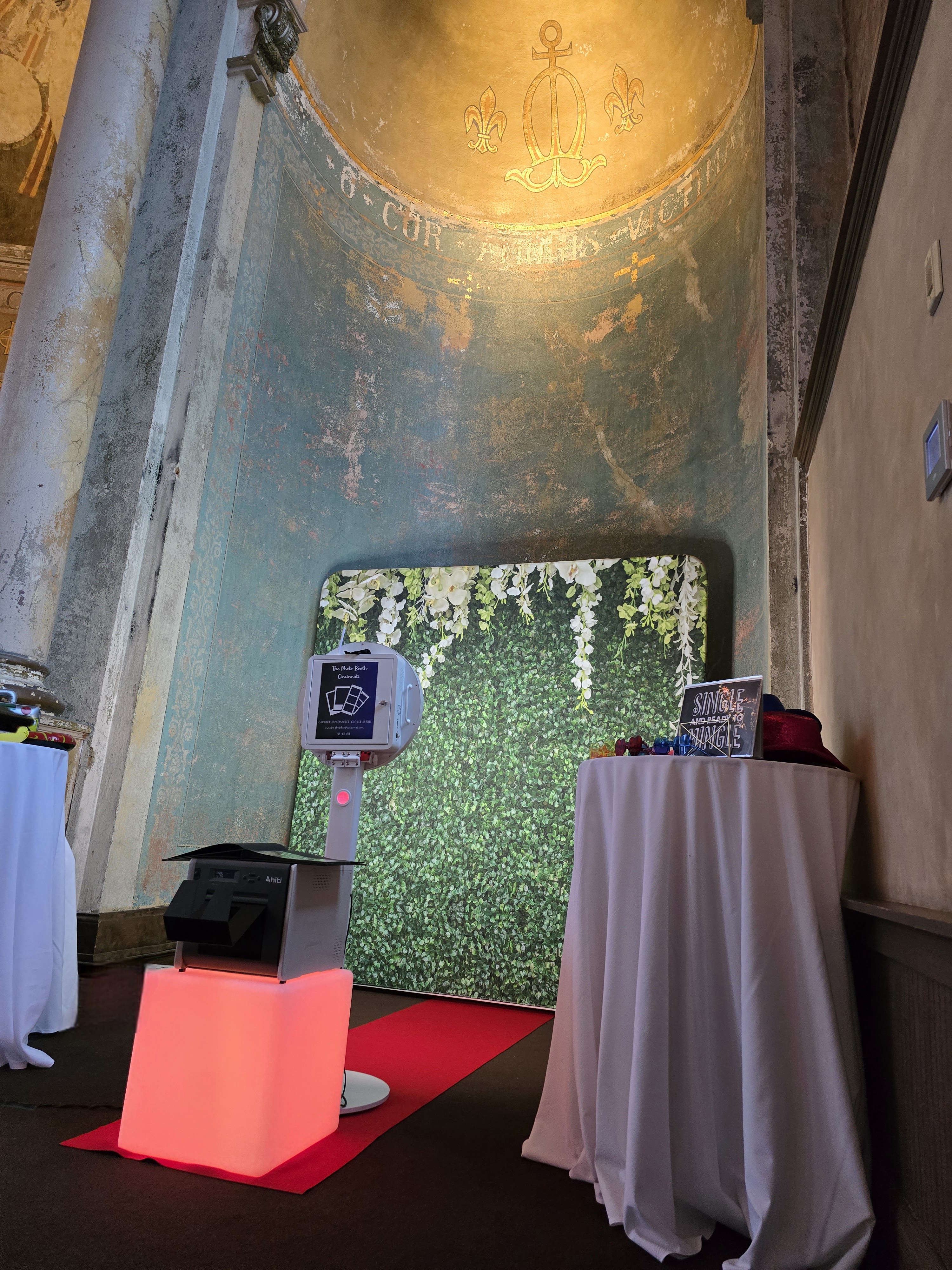 Open Air Booth at Venue
